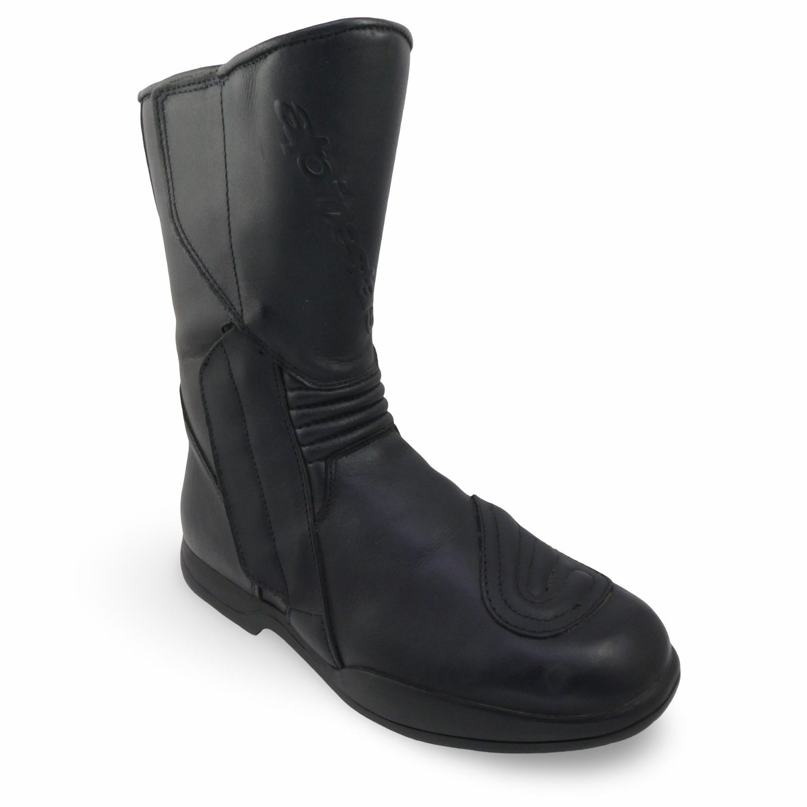Rare Alpinestars Gore-Tex Mono Us 8.5 Eu 42 Black Web Waterproof Touring Boots
